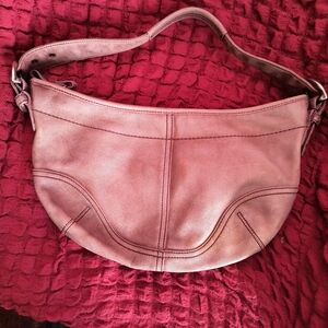 Pink Leather Women's Bag